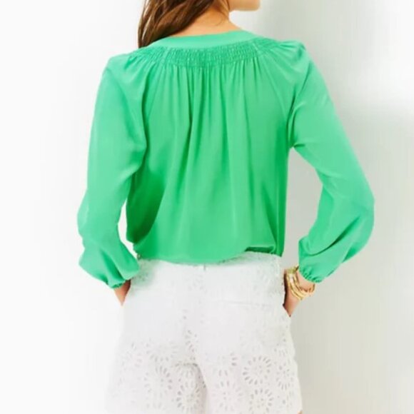 NWT 5" Gretchen High Rise Cotton Short - Resort White Eyelet Size 12 - Picture 4 of 4